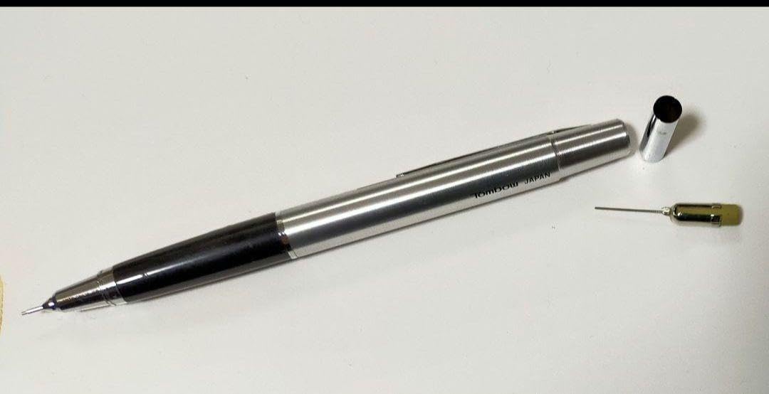 トンボ鉛筆 ダブルノックシャーペンシル 0.5mm 昭和レトロ トンボ